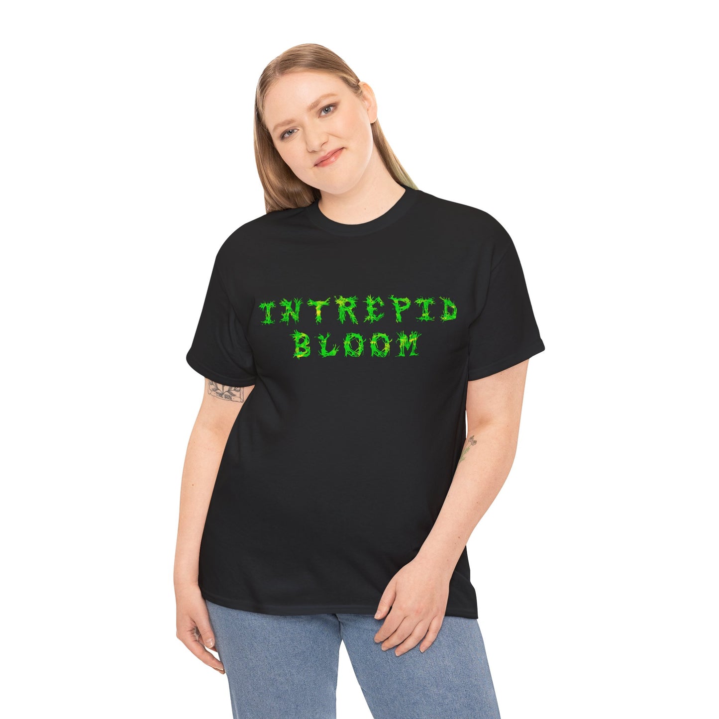 Intrepid Bloom - Unisex Heavy Cotton T-Shirt