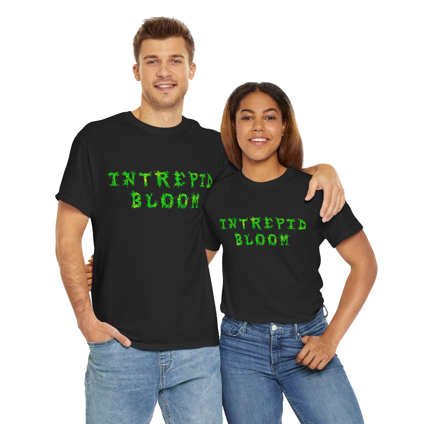 Intrepid Bloom - Unisex Heavy Cotton T-Shirt