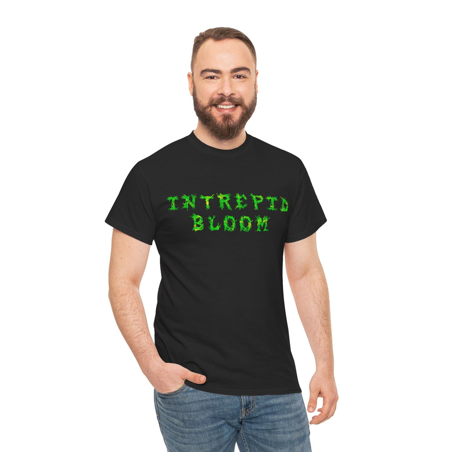 Intrepid Bloom - Unisex Heavy Cotton T-Shirt