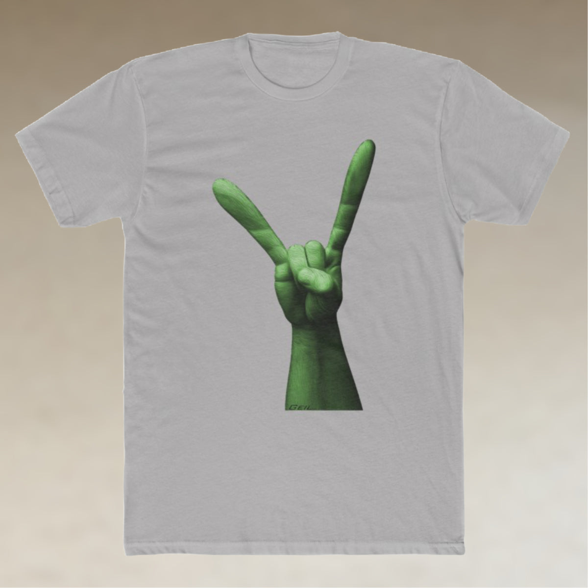Alien Devil Horns - Men's T-Shirt