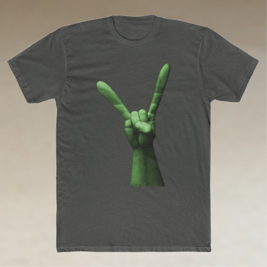 Alien Devil Horns - Men's T-Shirt