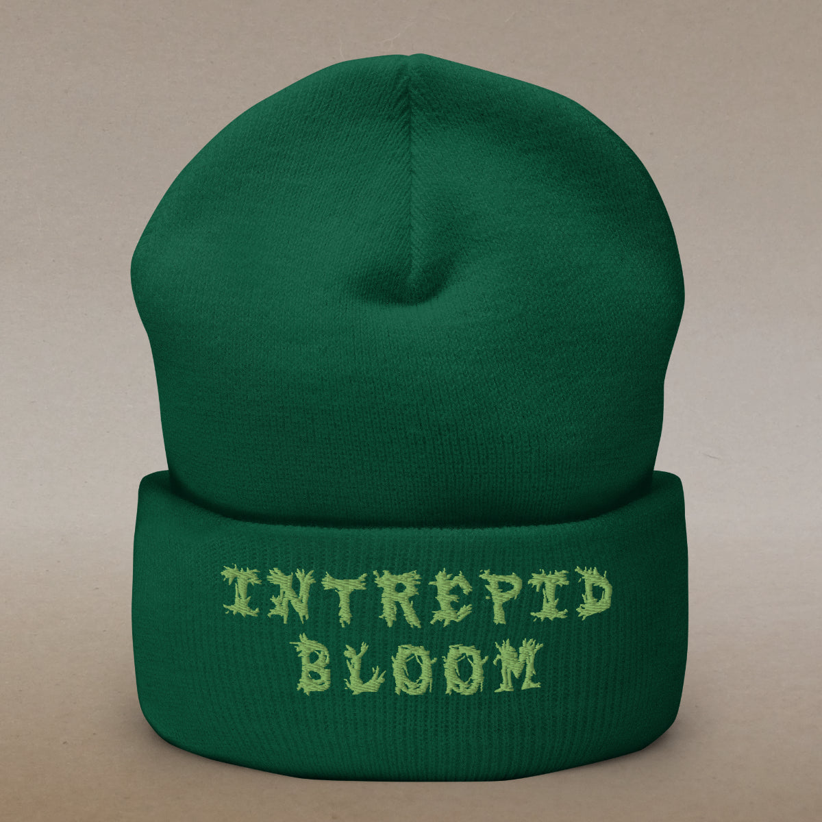 Intrepid Bloom - Cuffed Beanie