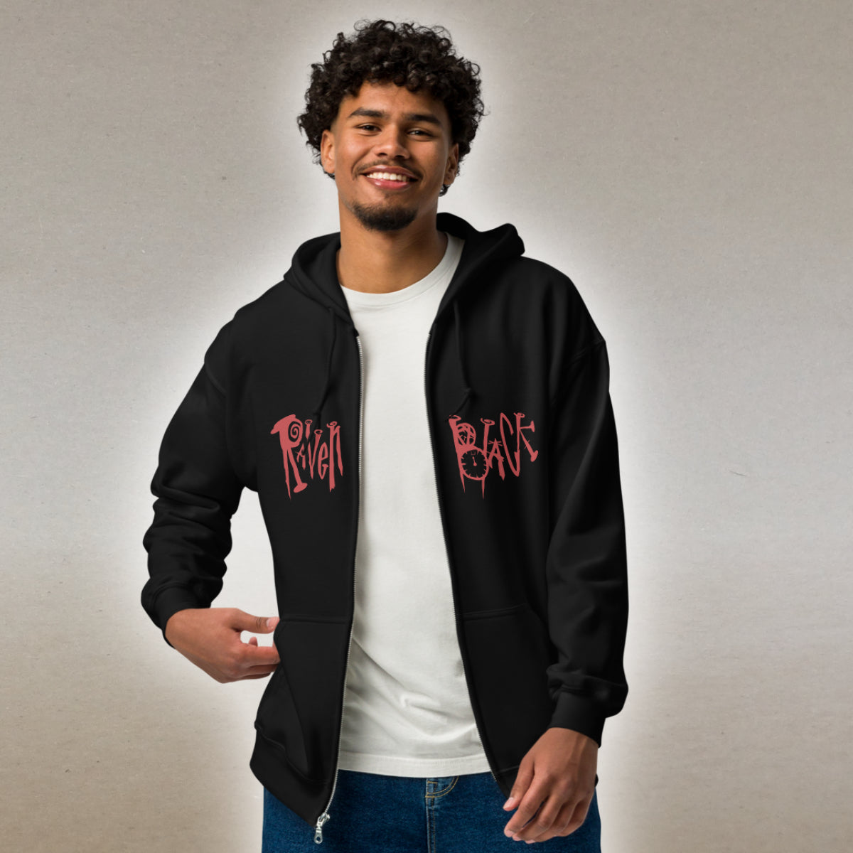 Raven Black - Logo - Unisex Hoodie