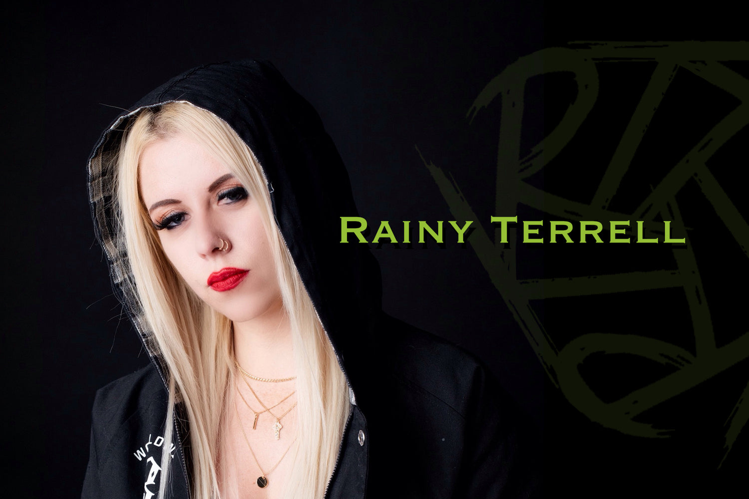 Rainy Terrell, blonde, hoodie