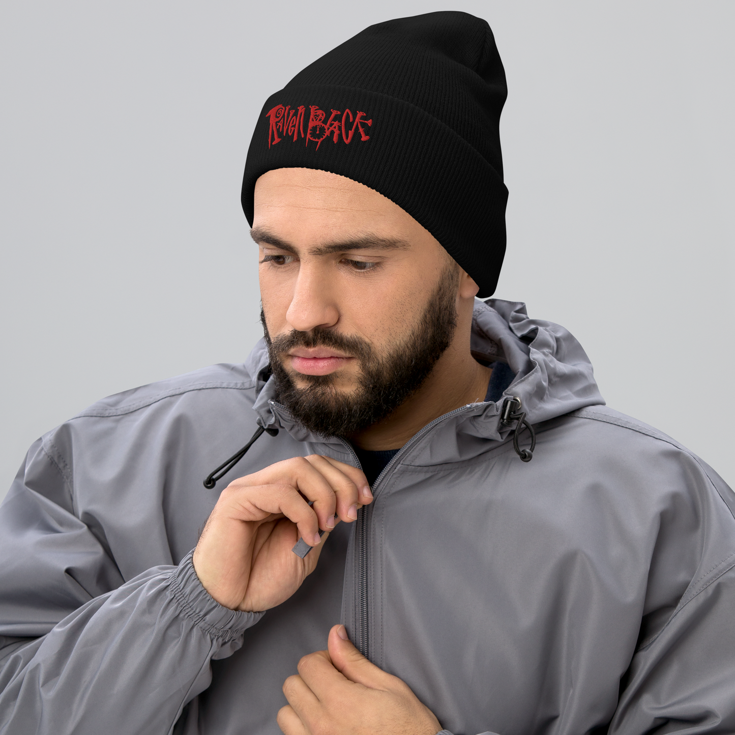 Raven Black - Cuffed Beanie