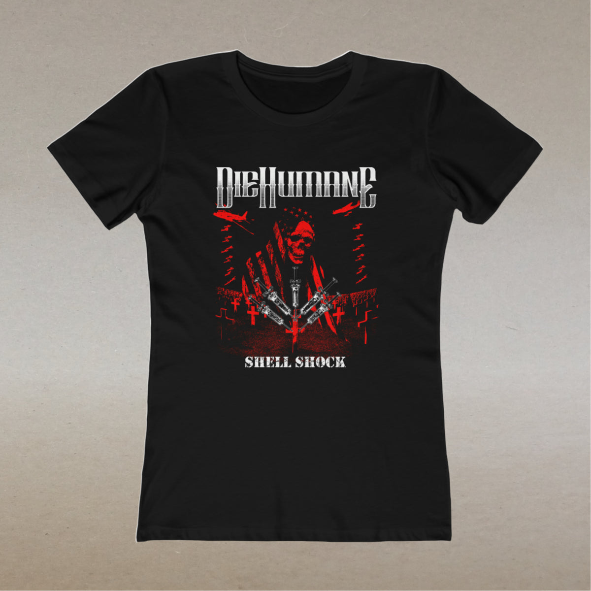 DieHumane - Shell Shock - Women's T-Shirt