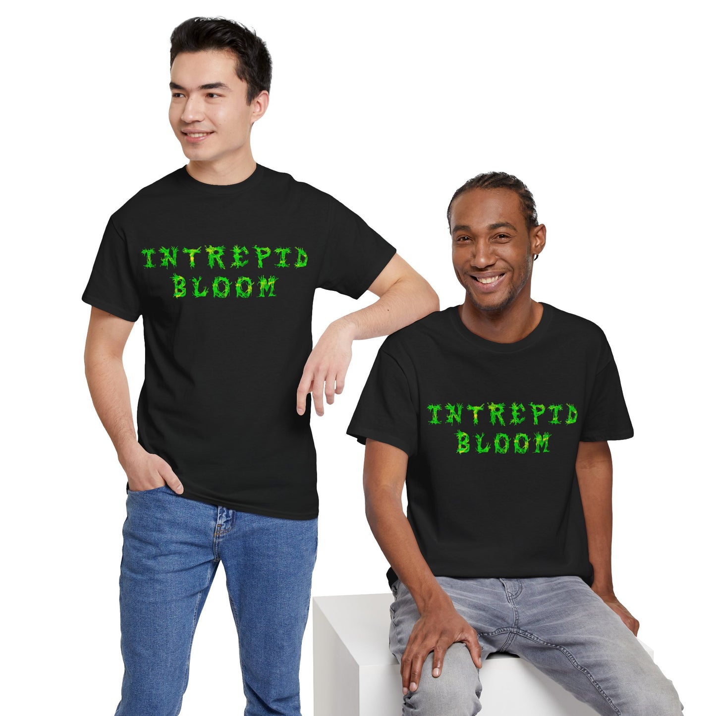 Intrepid Bloom - Unisex Heavy Cotton T-Shirt