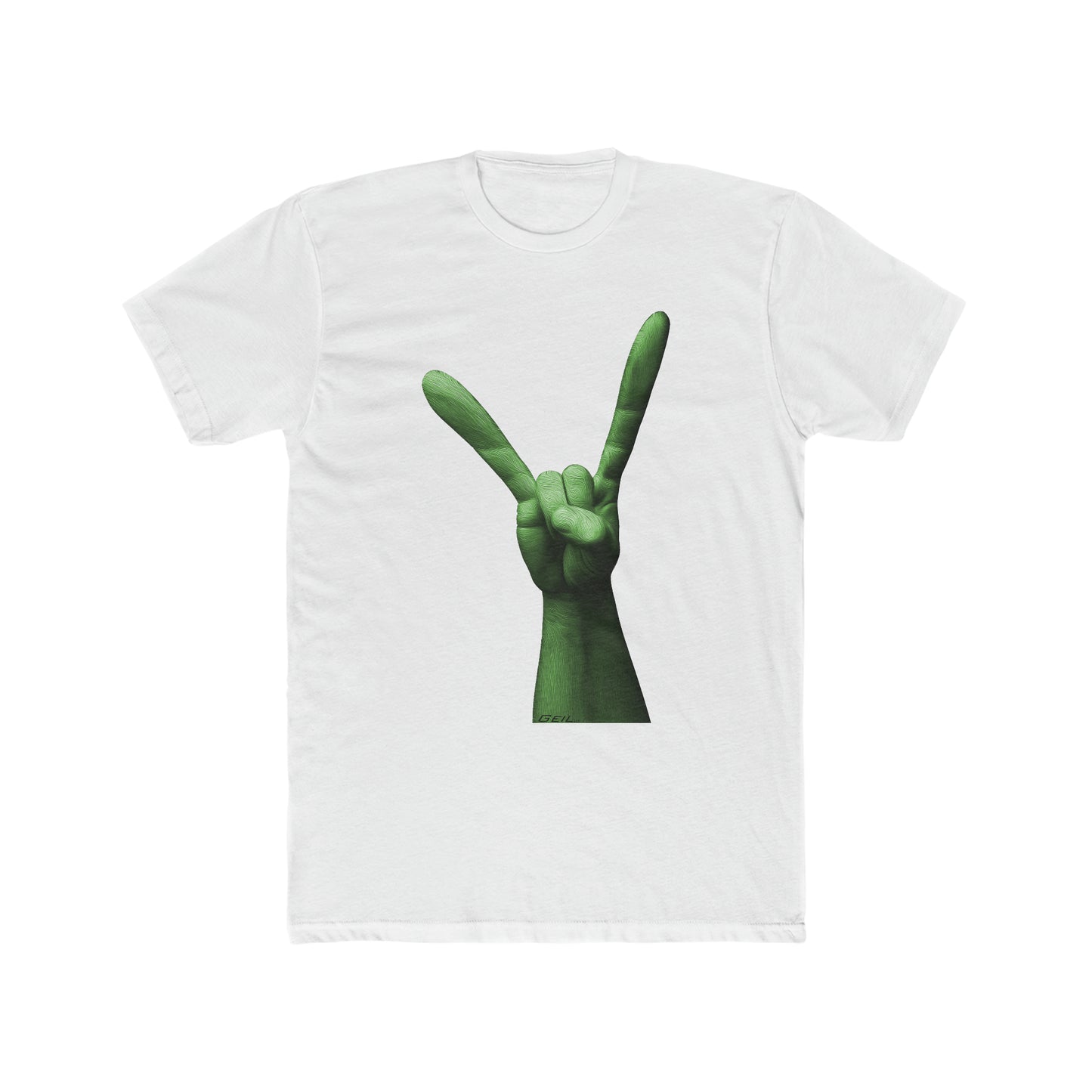 Alien Devil Horns - Men's T-Shirt