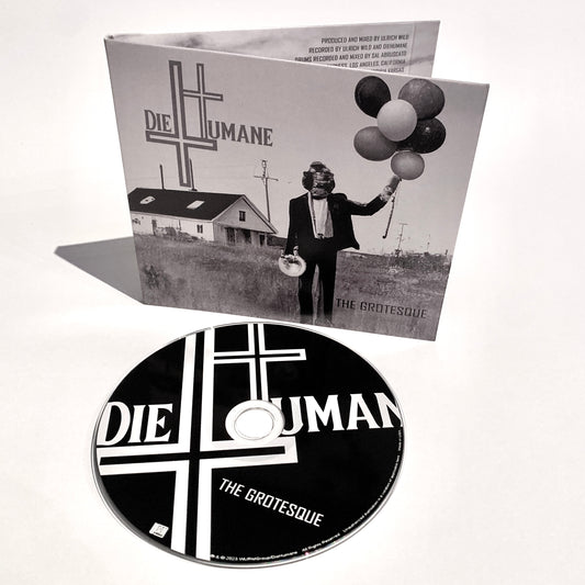 DieHumane - The Grotesque CD with album cover