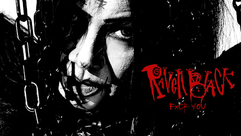 Raven Back - new single cover - FxCK YOU - from album Black Sonata